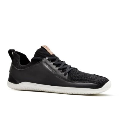 Vivobarefoot Men's Primus Knit Casual Shoes - Black USA [FBP253761]